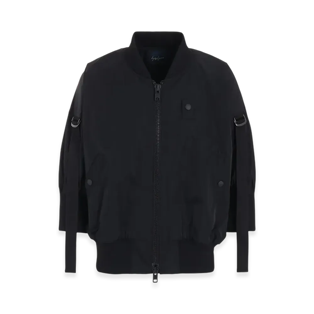 Yohji Yamamoto Pe Gabardine R-Ssbomber Jacket "Black"