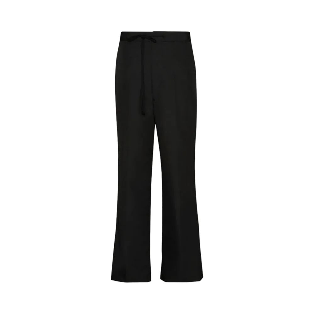 Maison Margiela Women's Waist Tie Trousers "Black"