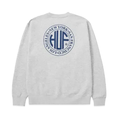 HUF Regional Puff Crew "Ash Gray"