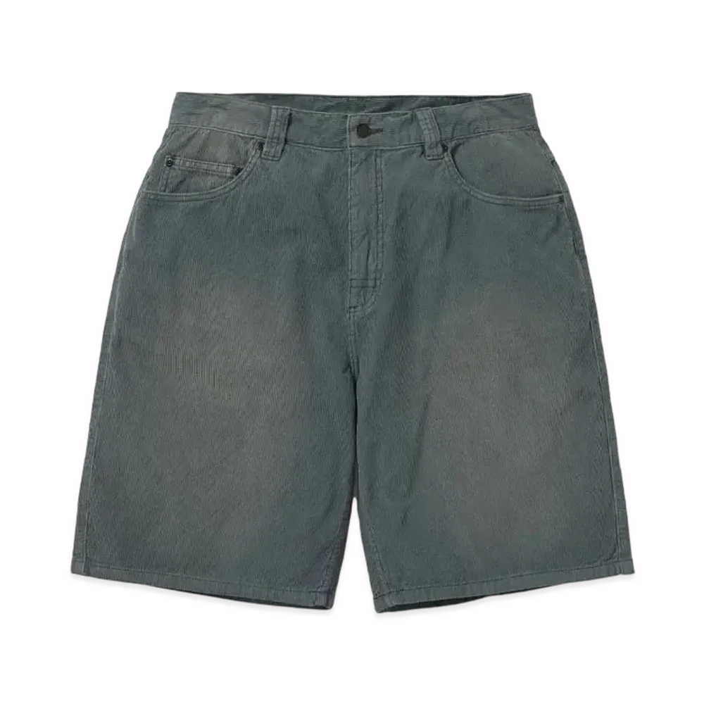 thisisneverthat Overdyed Corduroy Short "Slate"