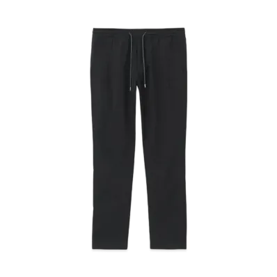 Paul Smith Solid Color Ruched Pants "Black"