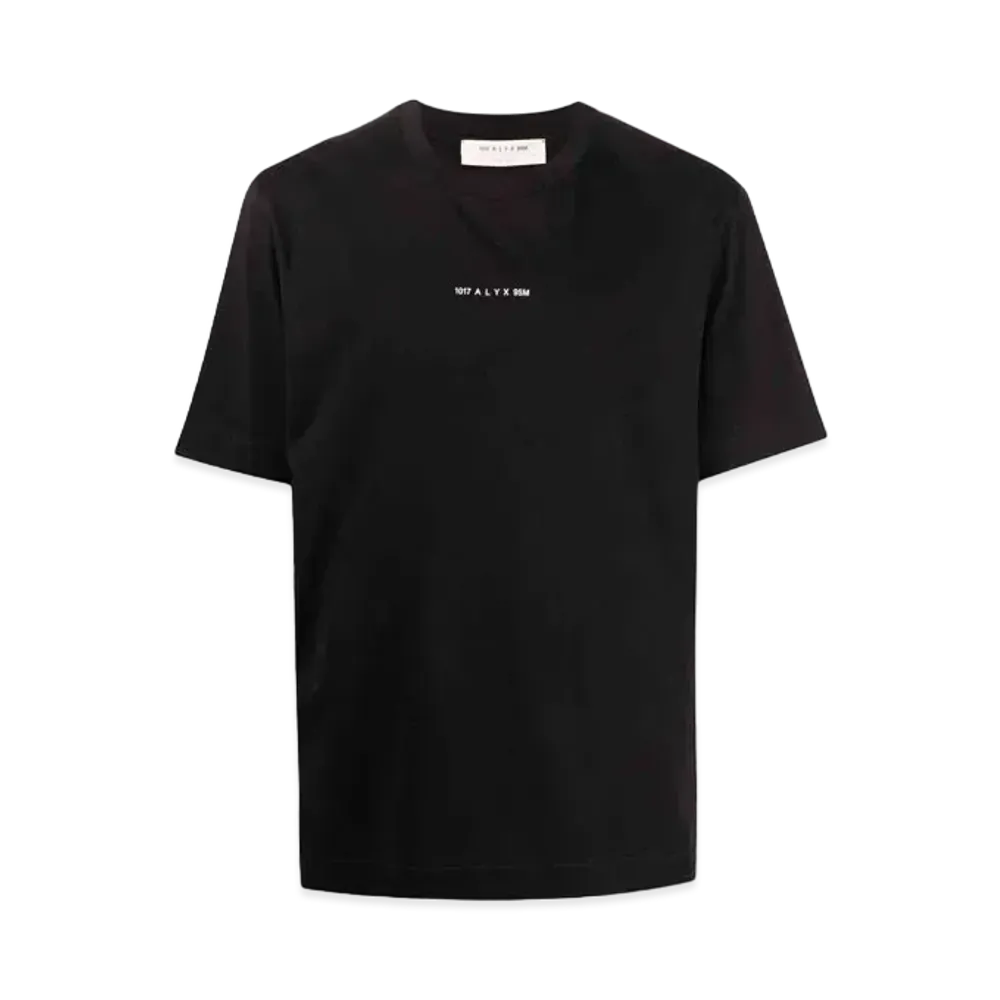1017 ALYX 9SM Logo-Print Cotton T-Shirt "Black"