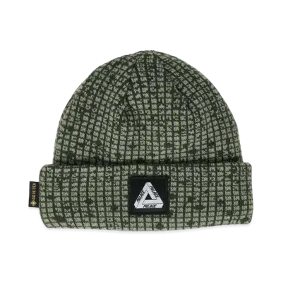 PALACE GORE-TEX TRI-FERG PATCH BEANIE "Night Grid Dpm"