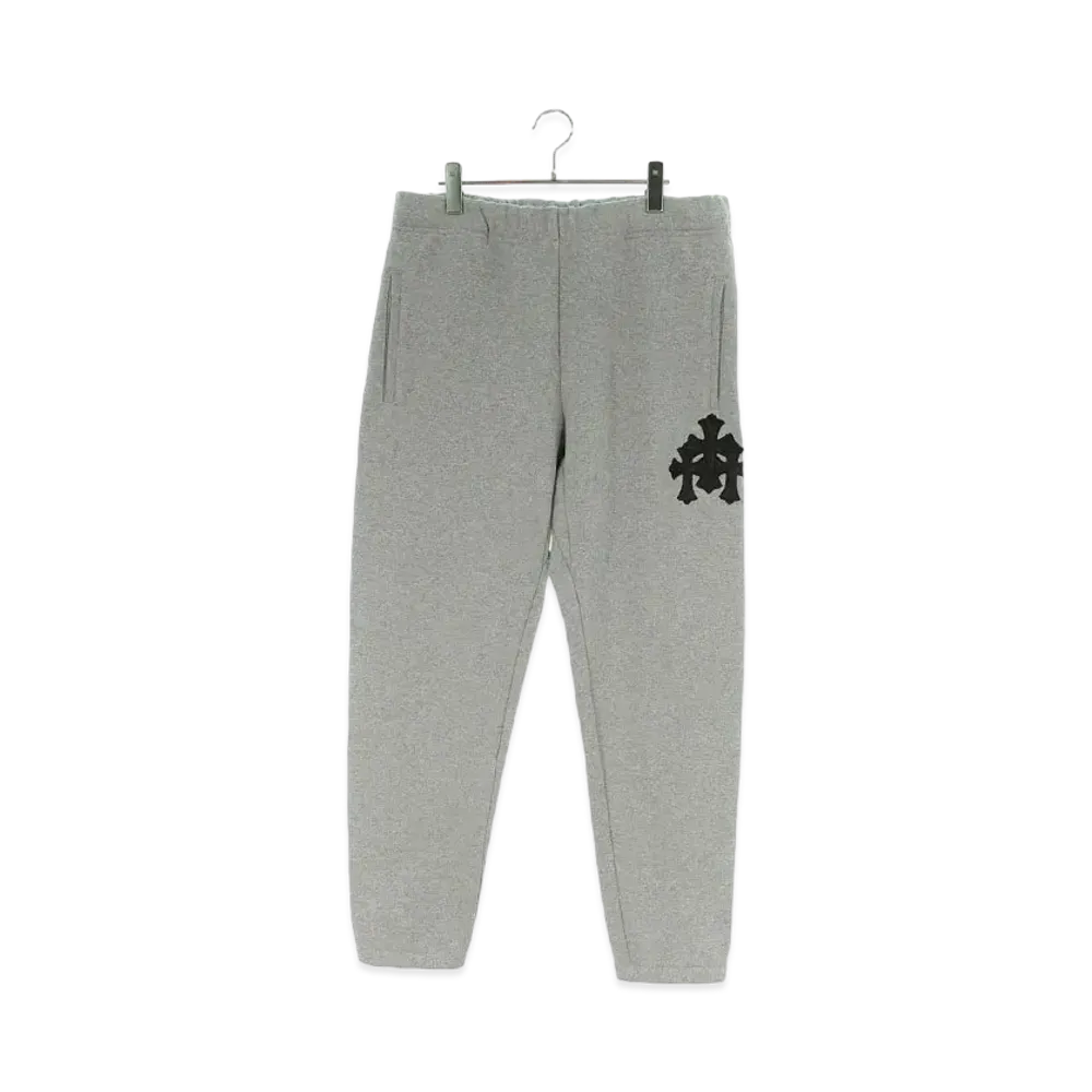 Chrome Hearts Y Not Sweat Pants Cross Patch Sweat Long Pants "Gray"