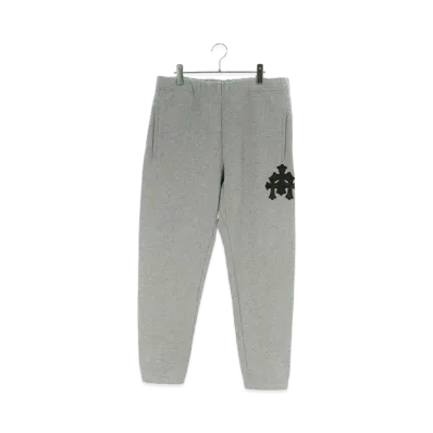 Chrome Hearts Y Not Sweat Pants Cross Patch Sweat Long Pants "Gray"