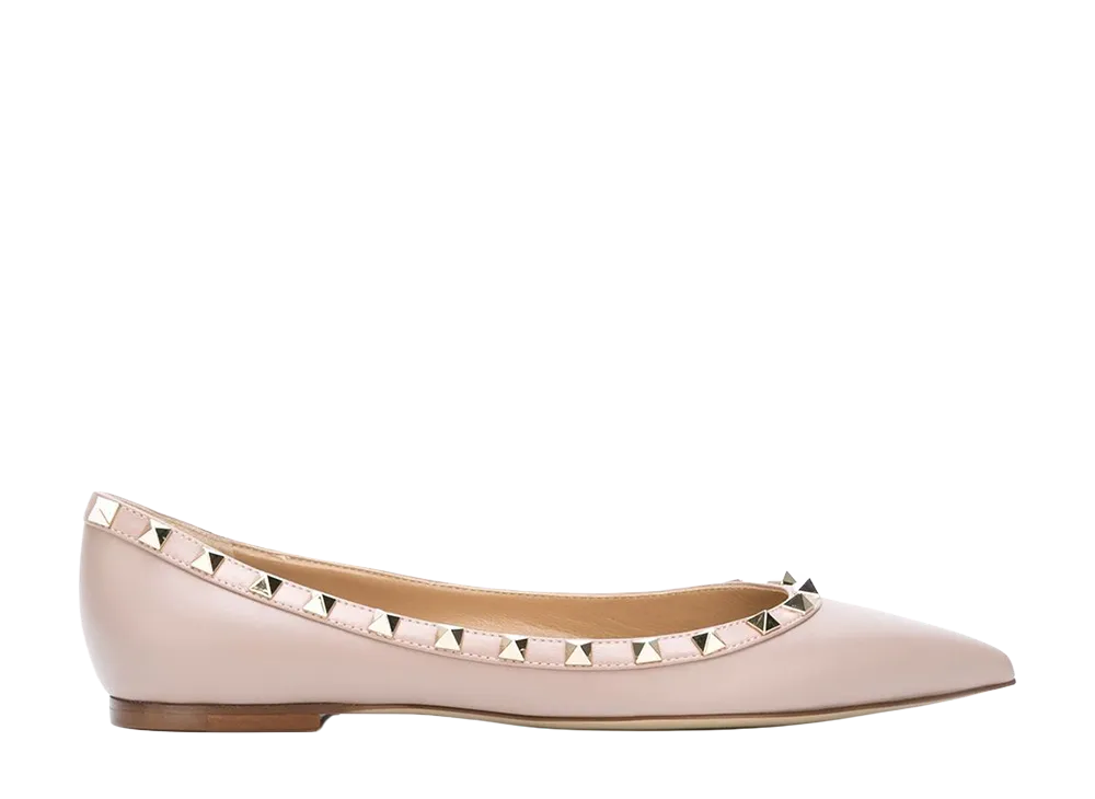 Valentino Garavani Women's Flat Shoes "Pink"