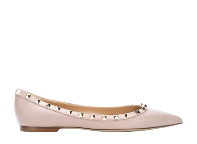 Valentino Garavani Women's Flat Shoes "Pink"