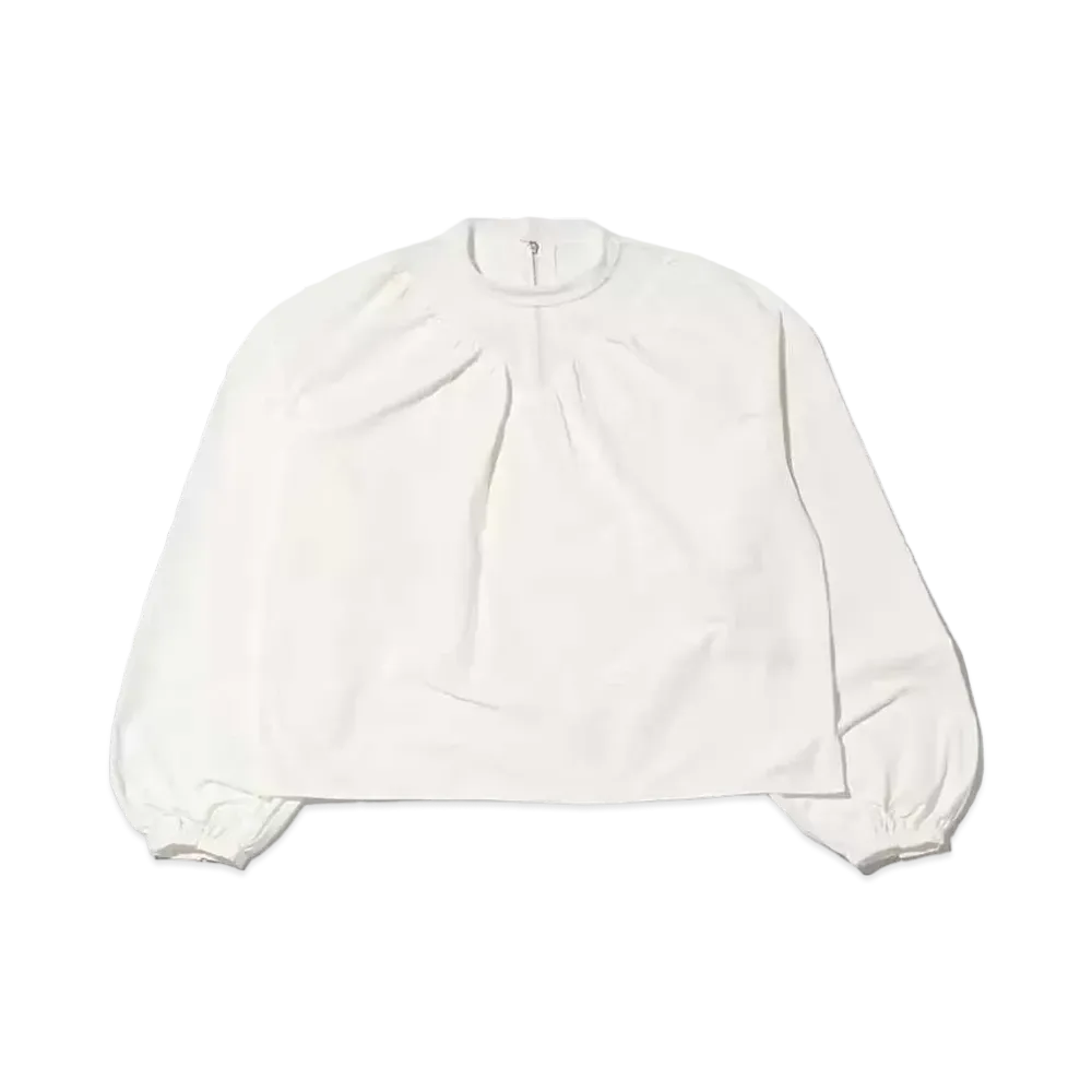 atmos pink Mesh Kirikae Blouse "White"