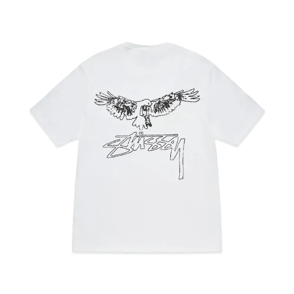 Stussy Wingspan Tee "White"