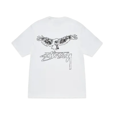 Stussy Wingspan Tee "White"