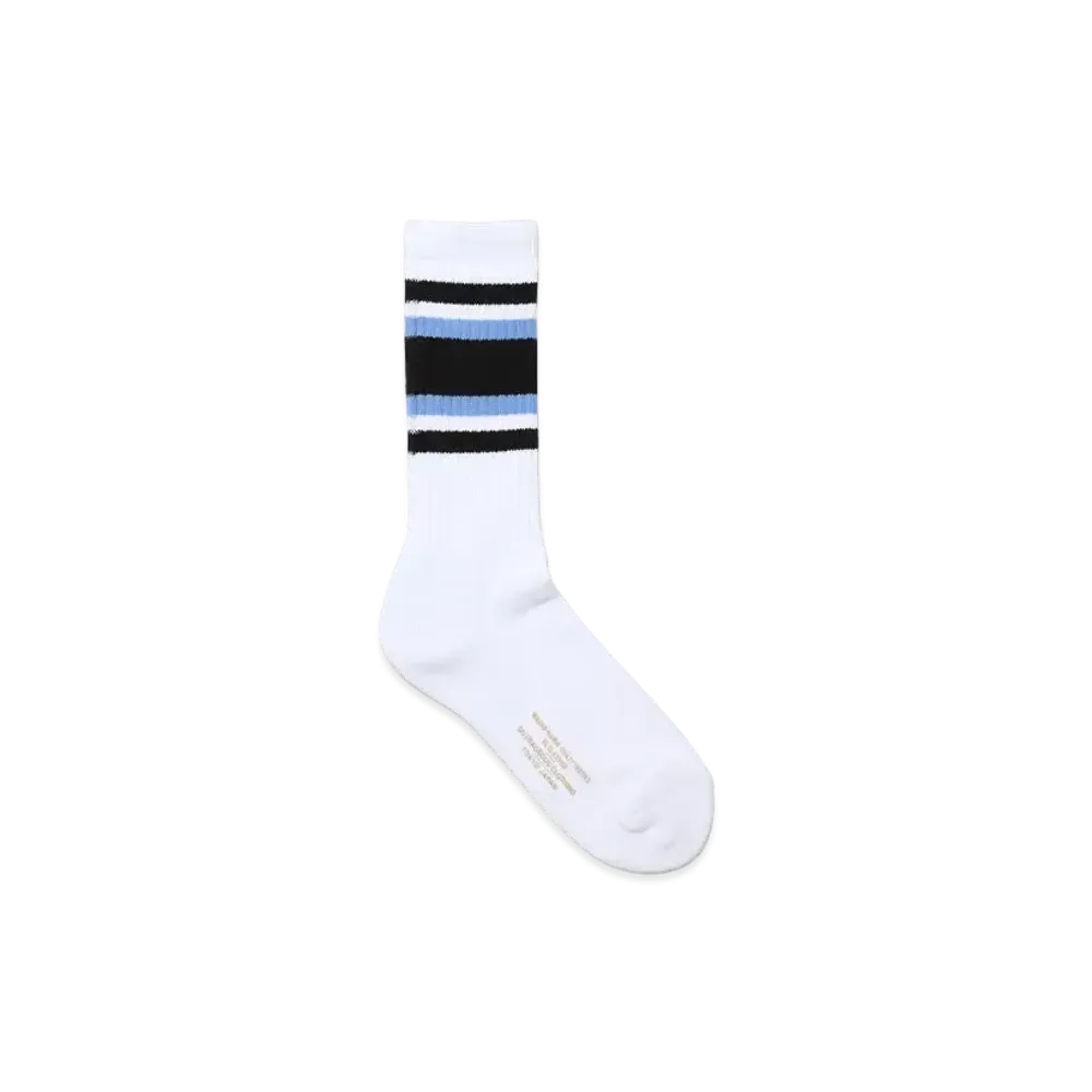 WACKO MARIA Striped Socks "Purple"