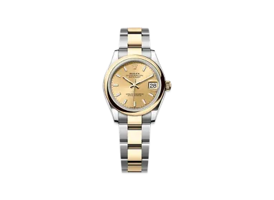 ROLEX Datejust 31mm Oystersteel & Yellow Gold 278243 "Champagne-colour"