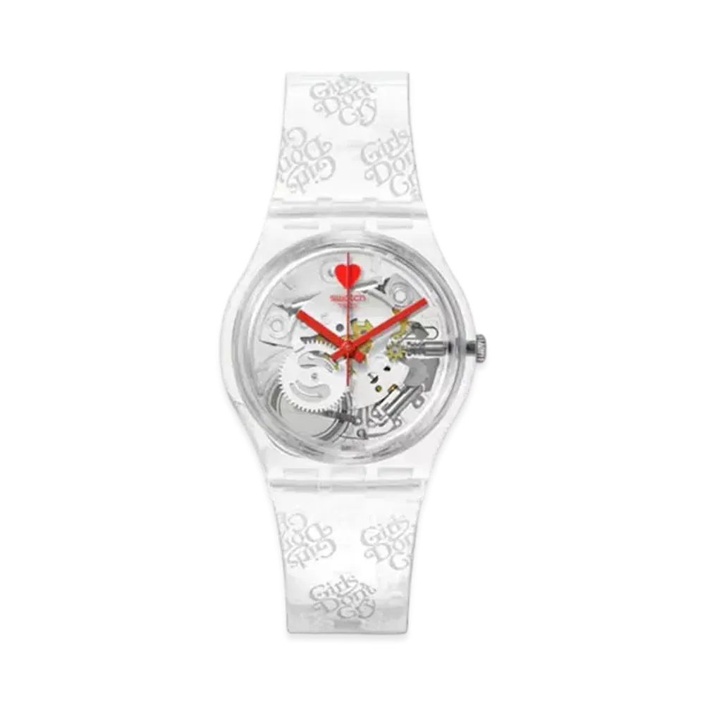 VERDY x Swatch GIRLS DON'T CRY By Verdy "White" SO28Z129
