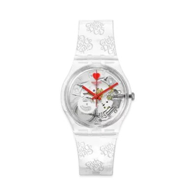 VERDY x Swatch GIRLS DON'T CRY By Verdy "White" SO28Z129
