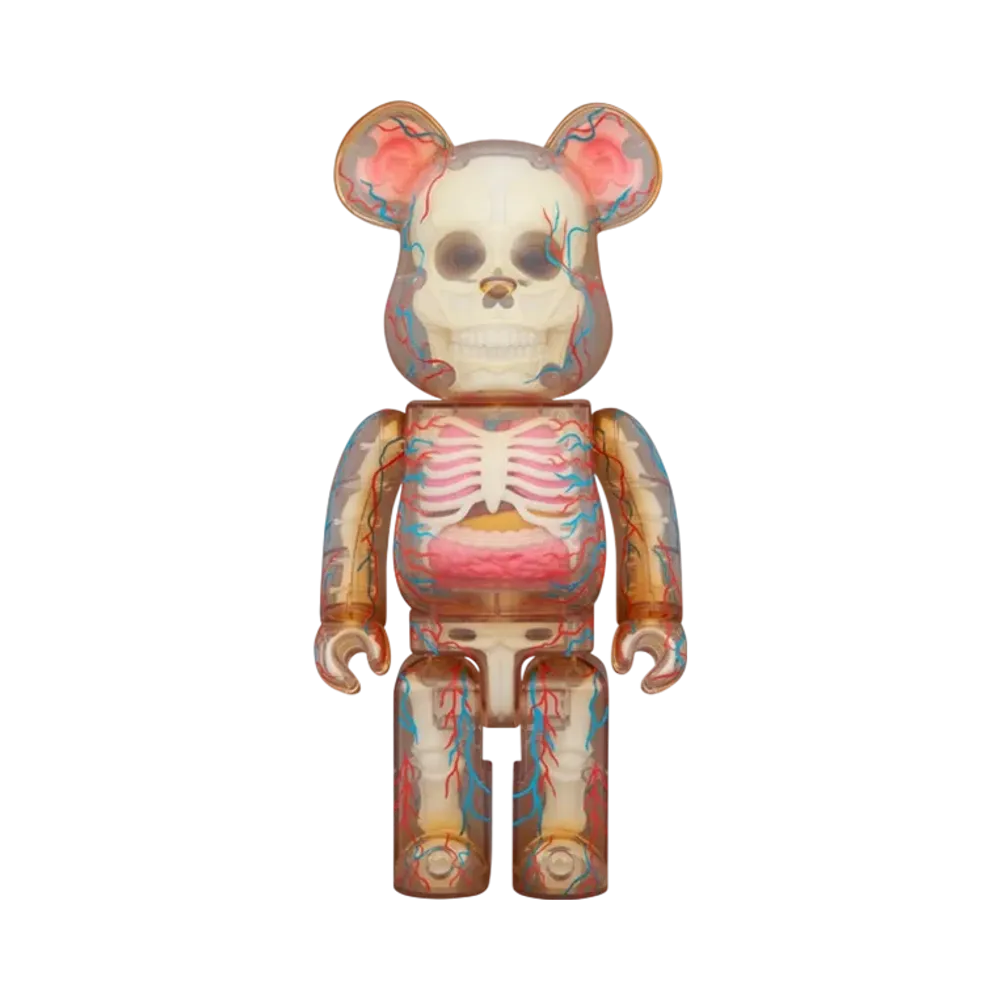 MEDICOM TOY "BEARBRICK" Shelterbank The Human Bear 400%
