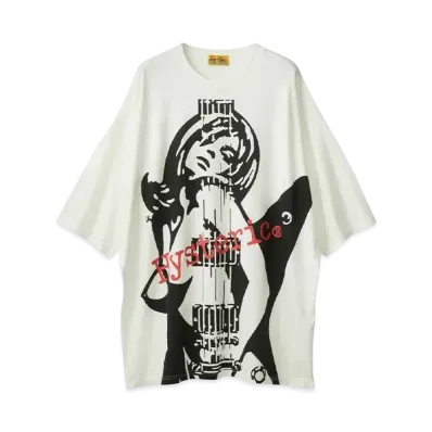 HYSTERIC GLAMOUR Guitar Girl One Piece "White"