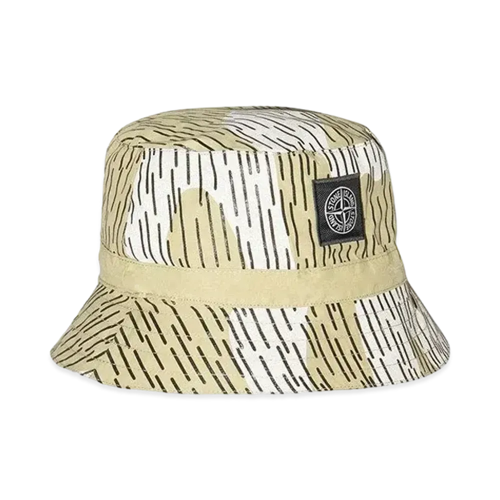 Stone Island 998E1 NASLAN LIGHT WATRO 'RAIN CAMO' REFLECTIVE_PACKABLE "Ibory"