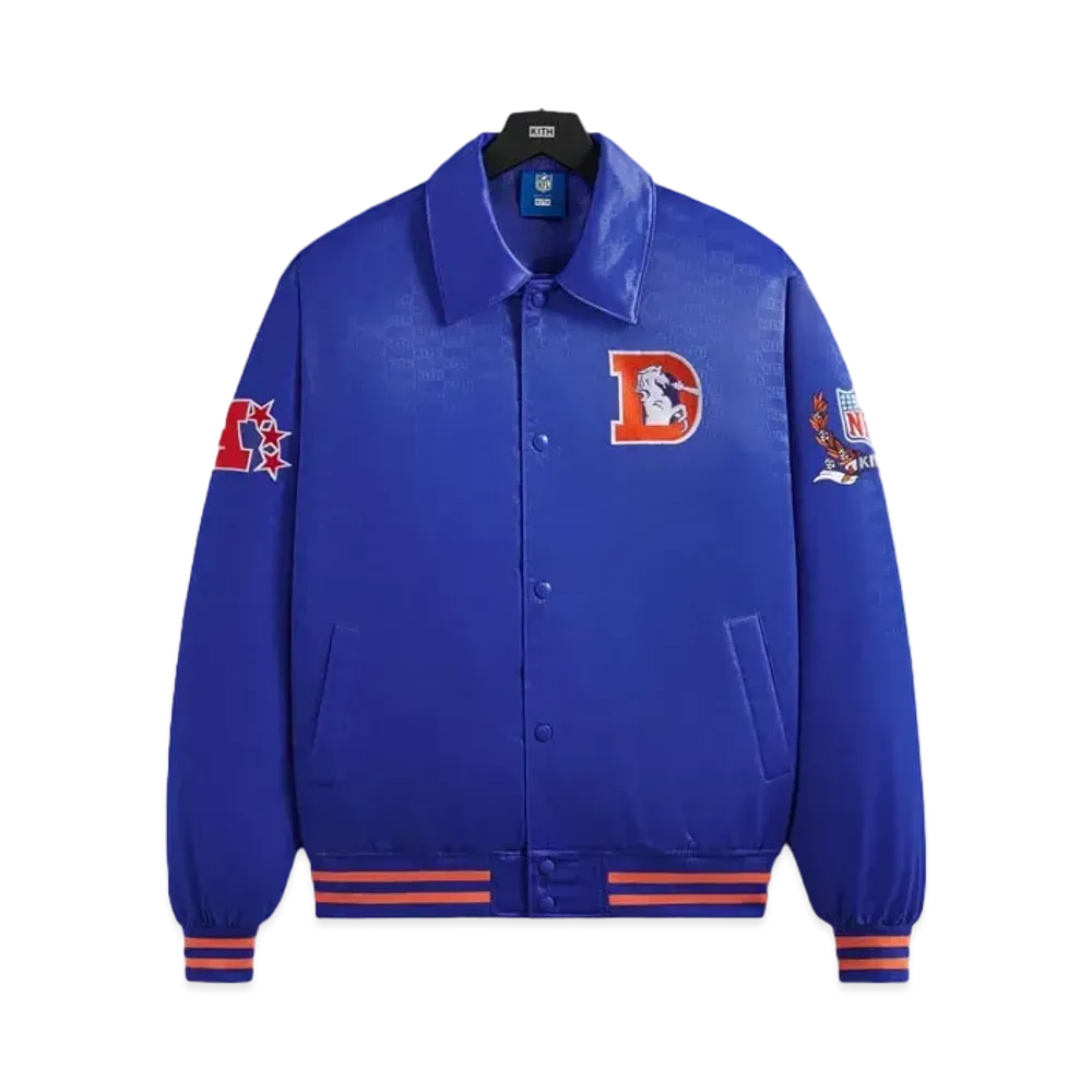 Kith x the NFL: Broncos Satin Bomber Jacket "Sonam"