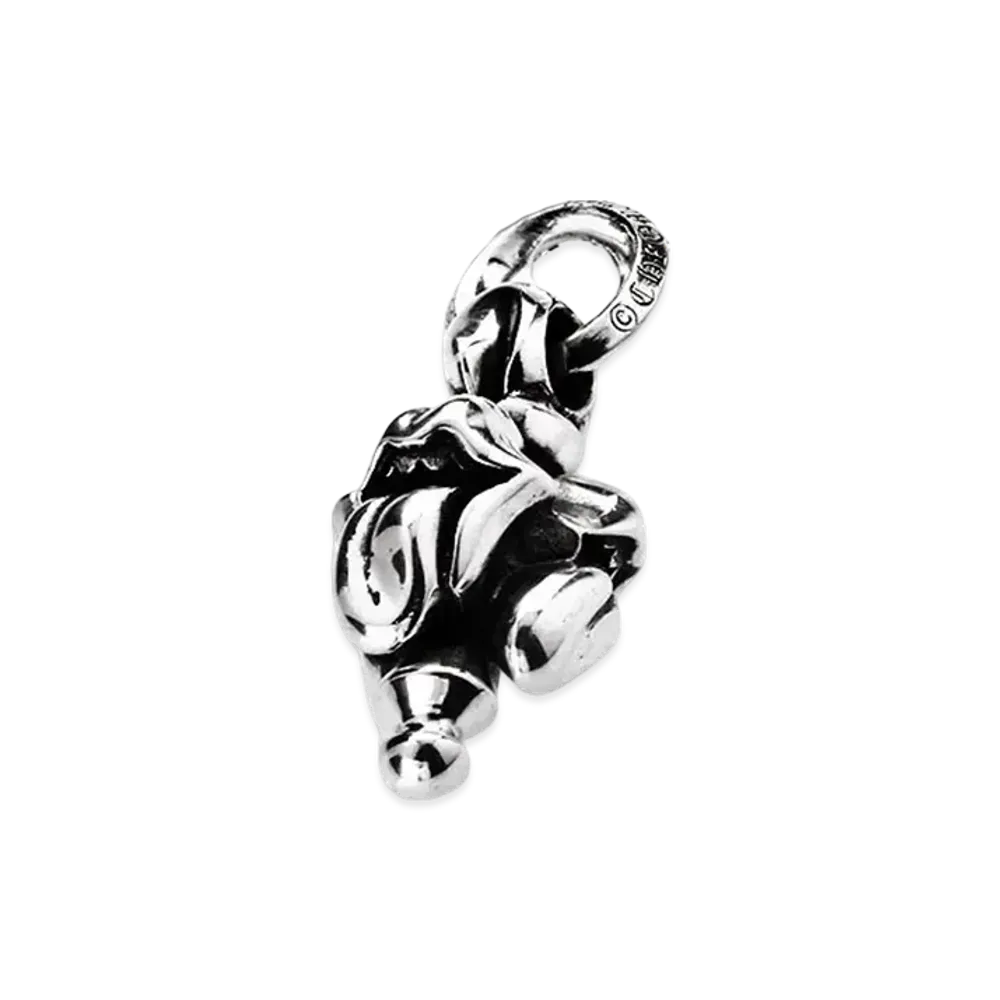 Chrome Hearts Charm 3 Lips & Tongue Swivel "Silver"