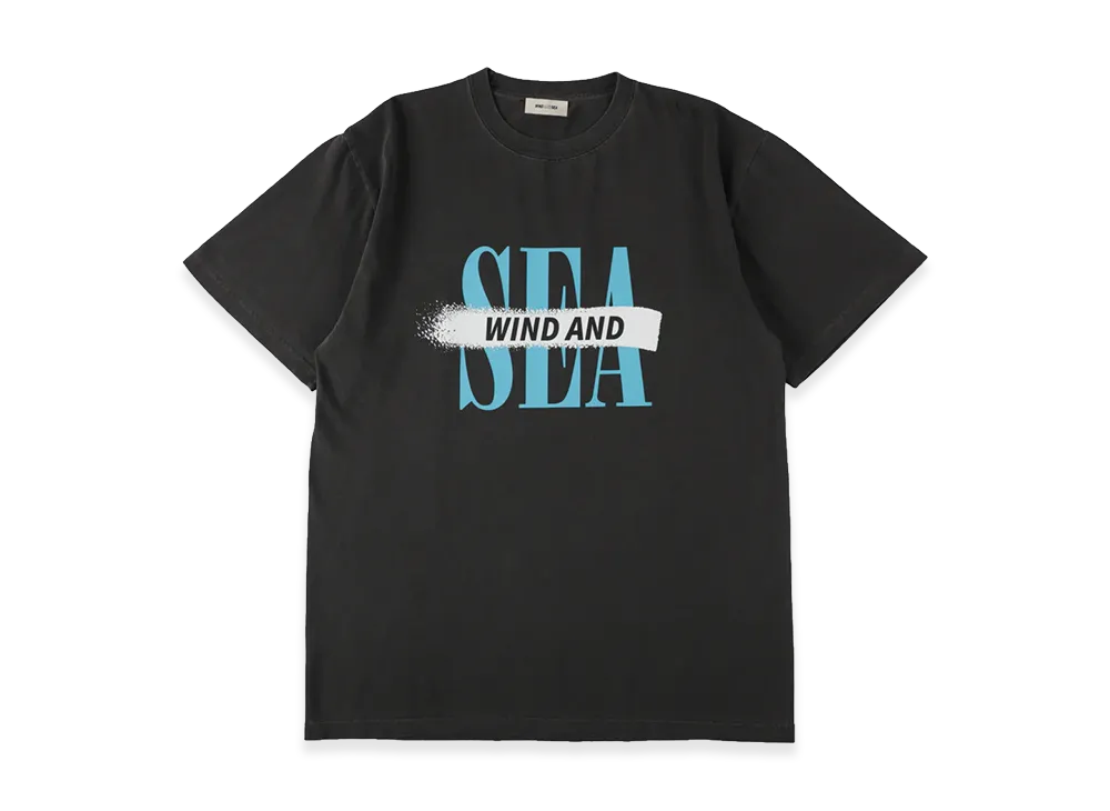 WIND AND SEA Line Logo S/S Tee "Black"