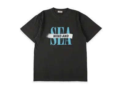 WIND AND SEA Line Logo S/S Tee "Black"