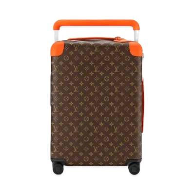 Louis Vuitton Horizon 55 Monogram Macassar Canvas "Volcano Orange"