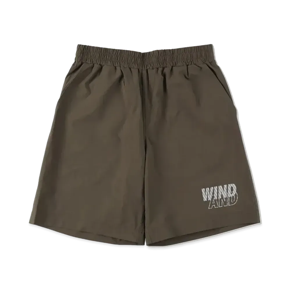 WIND AND SEA MIL NYLON SHORTS "Olive"