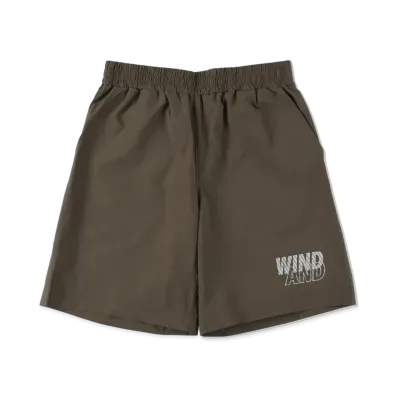 WIND AND SEA MIL NYLON SHORTS "Olive"