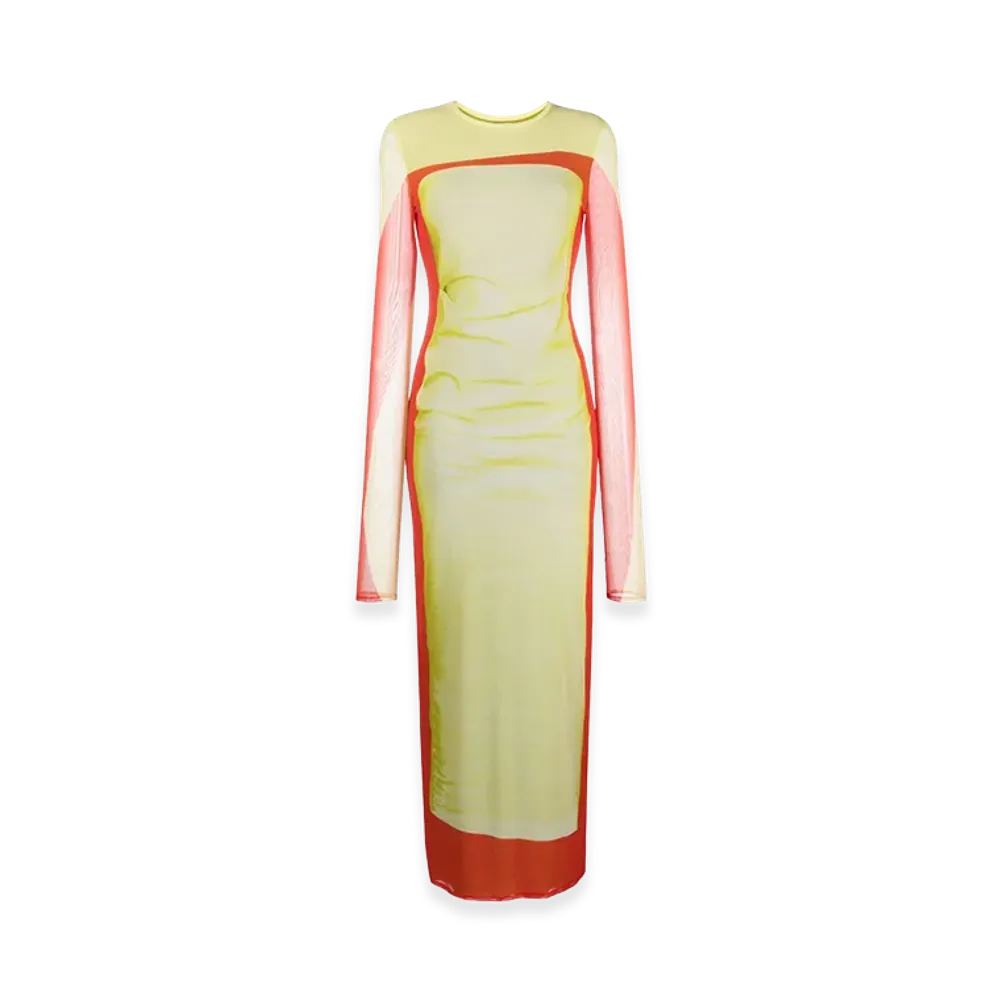 LOEWE Women's Dresses "Yellow"