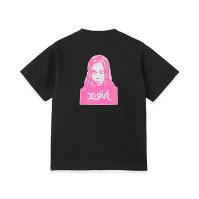 X-Girl Women's Face S/S Tee "Black"