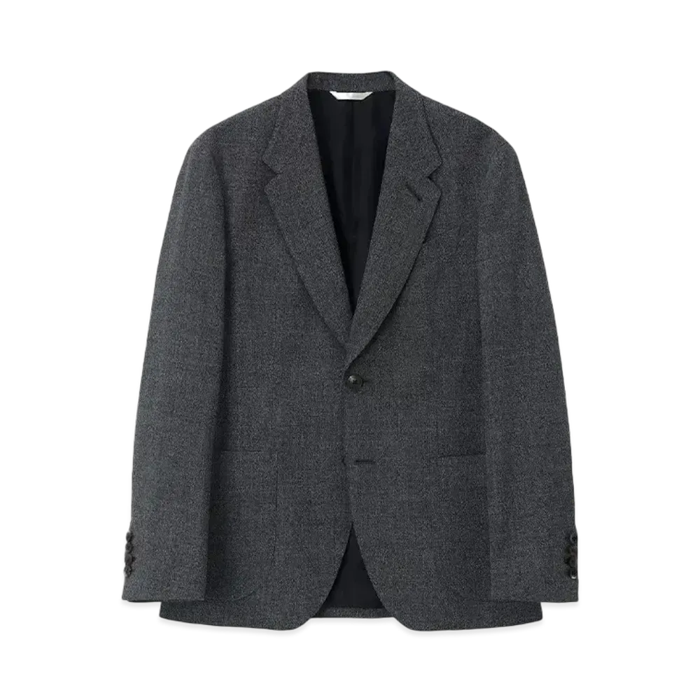 Paul Smith Wool Georgette Jacket "Gray"