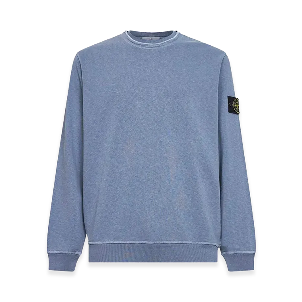 Stone Island Sweatshirt In Malfile Cotton "Air"