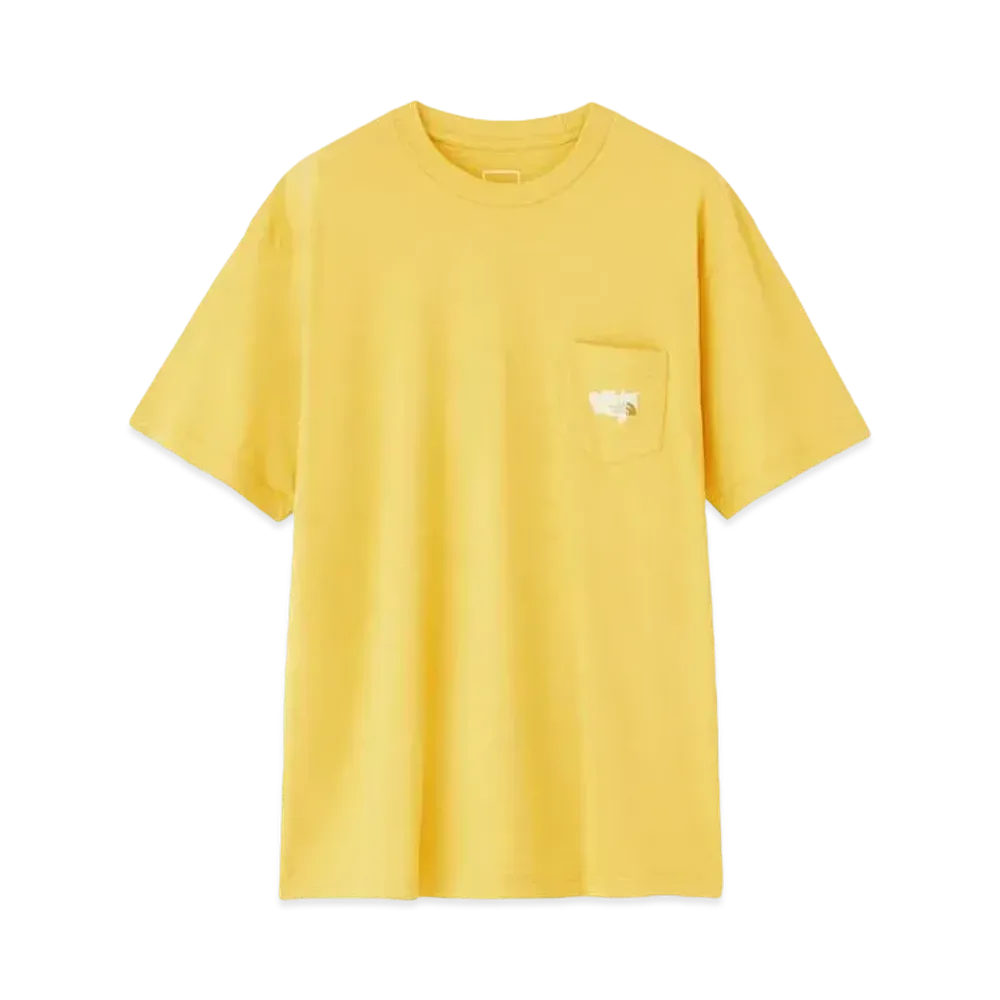 The North Face Short Sleeve Prospector One Grain Tee (Men's) "Yellow Silt"