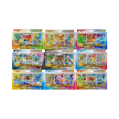 ポケモンカードゲームMEGA「30th CELEBRATION カードセット 9種セット」