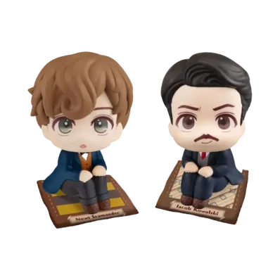 MegaHouse "Lookup" -Fantastic Beasts- Newt & Jacob Limited edition with a cushion