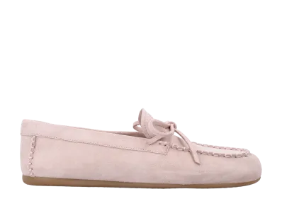 MIU MIU Women's Suede Loafers "Pink"