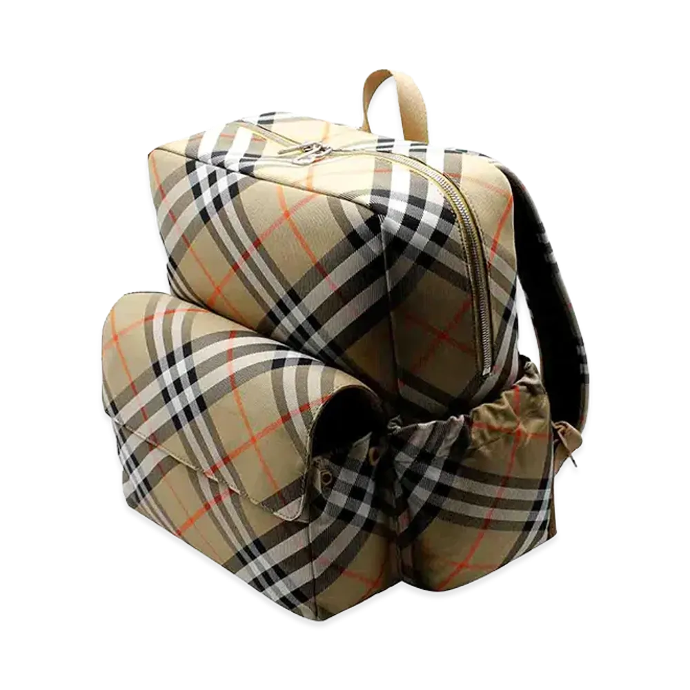 Burberry Tech Fabric Bag "Beige"