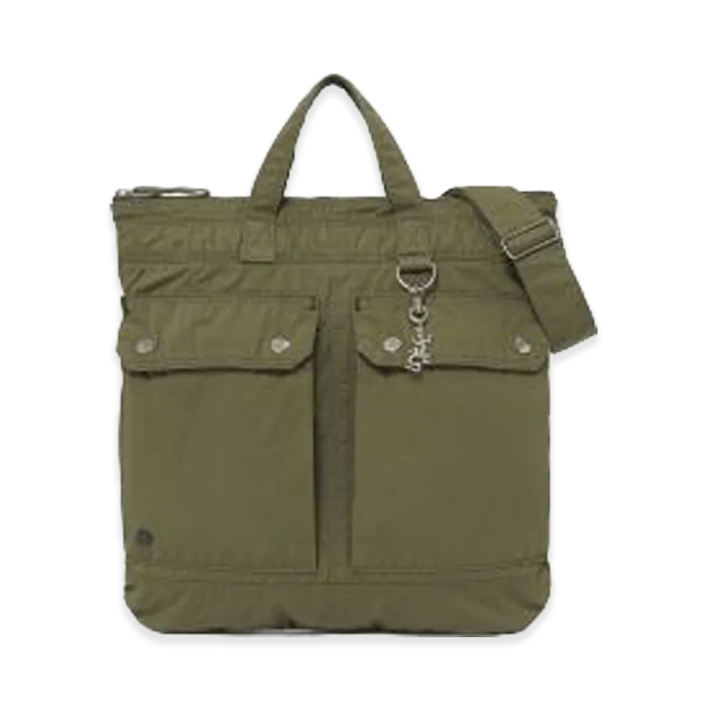 POTR x agnes b. 2Way Helmet Bag "Khaki"