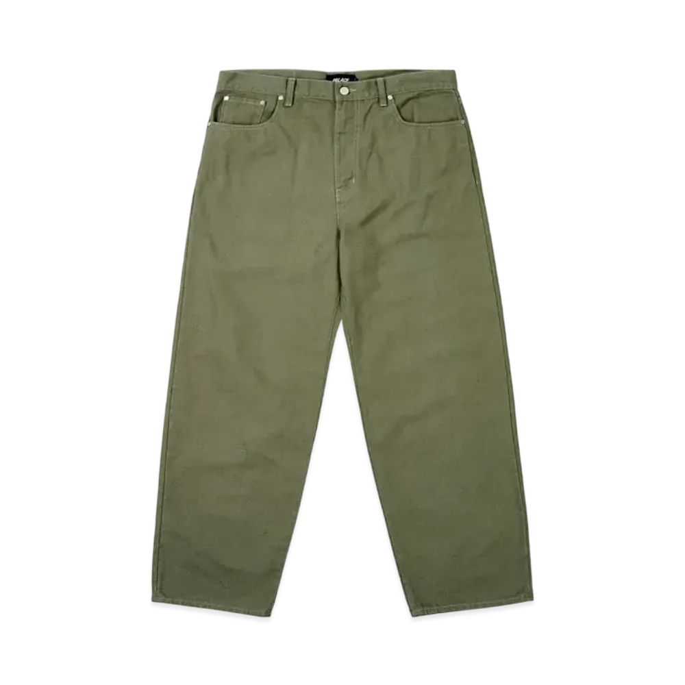 PALACE Canvas Cobra P90 Baggy Jean "The Deep Green"