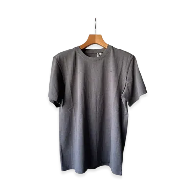 Matin Kim Small Logo Top "Charcoal"