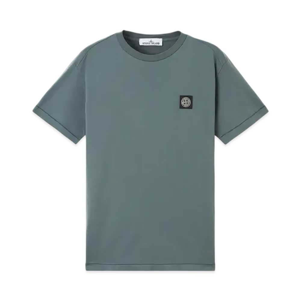 Stone Island 2100039 60/2 Cotton Jersey "Bottle Green"