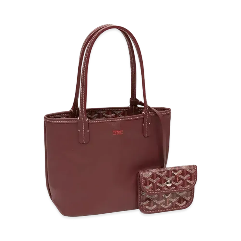 Goyard Anjou Mini Bag "Burgundy"