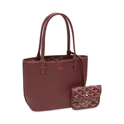 Goyard Anjou Mini Bag "Burgundy"