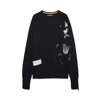 beauty:beast CREWNECK SWEAT SHIRT(werewolf ) "BLACK"