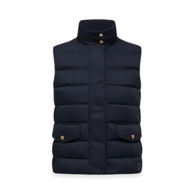 MONCLER Besset Down Gilet "Black"