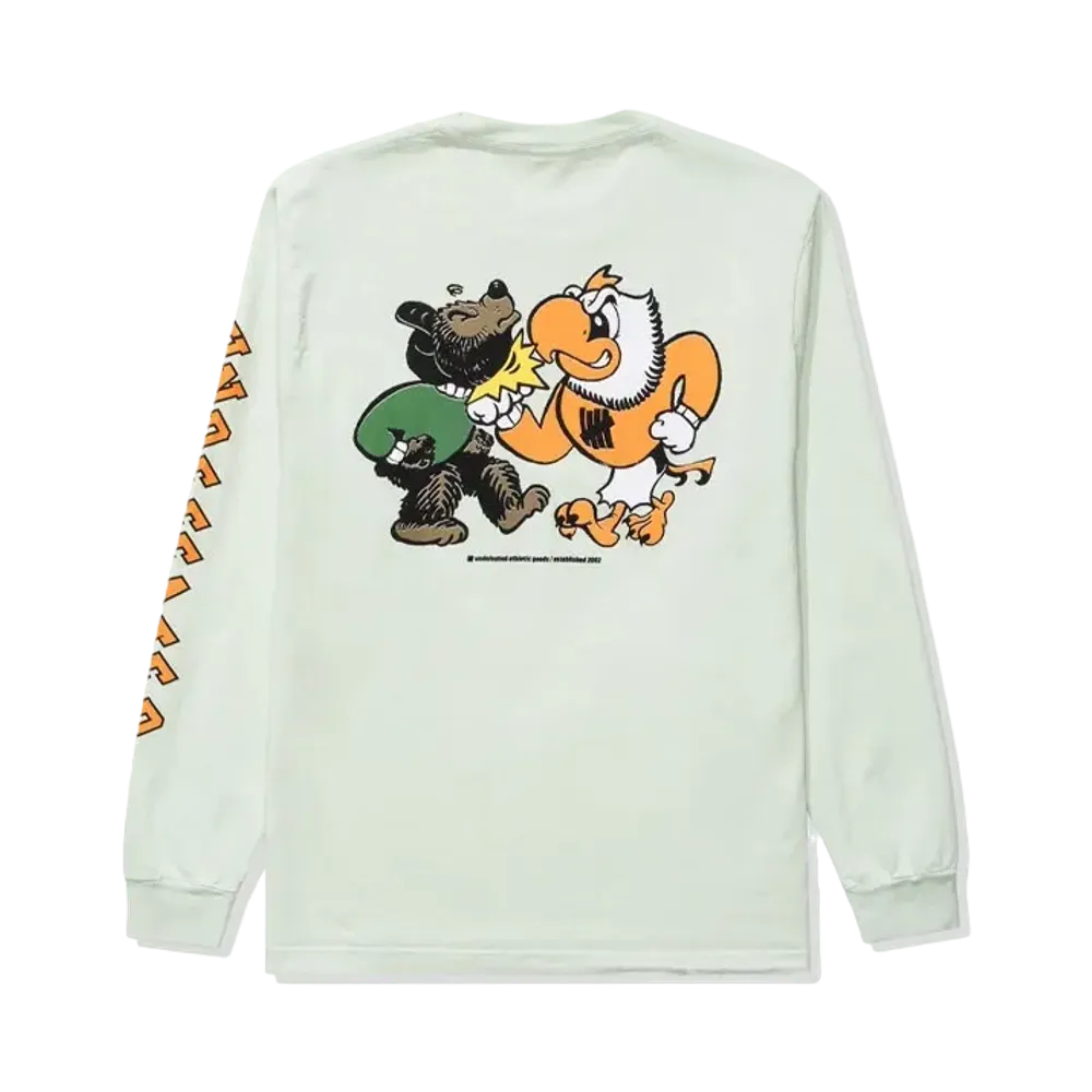 UNDEFEATED Battle Of The Mascots L/S Tee "Light Green"