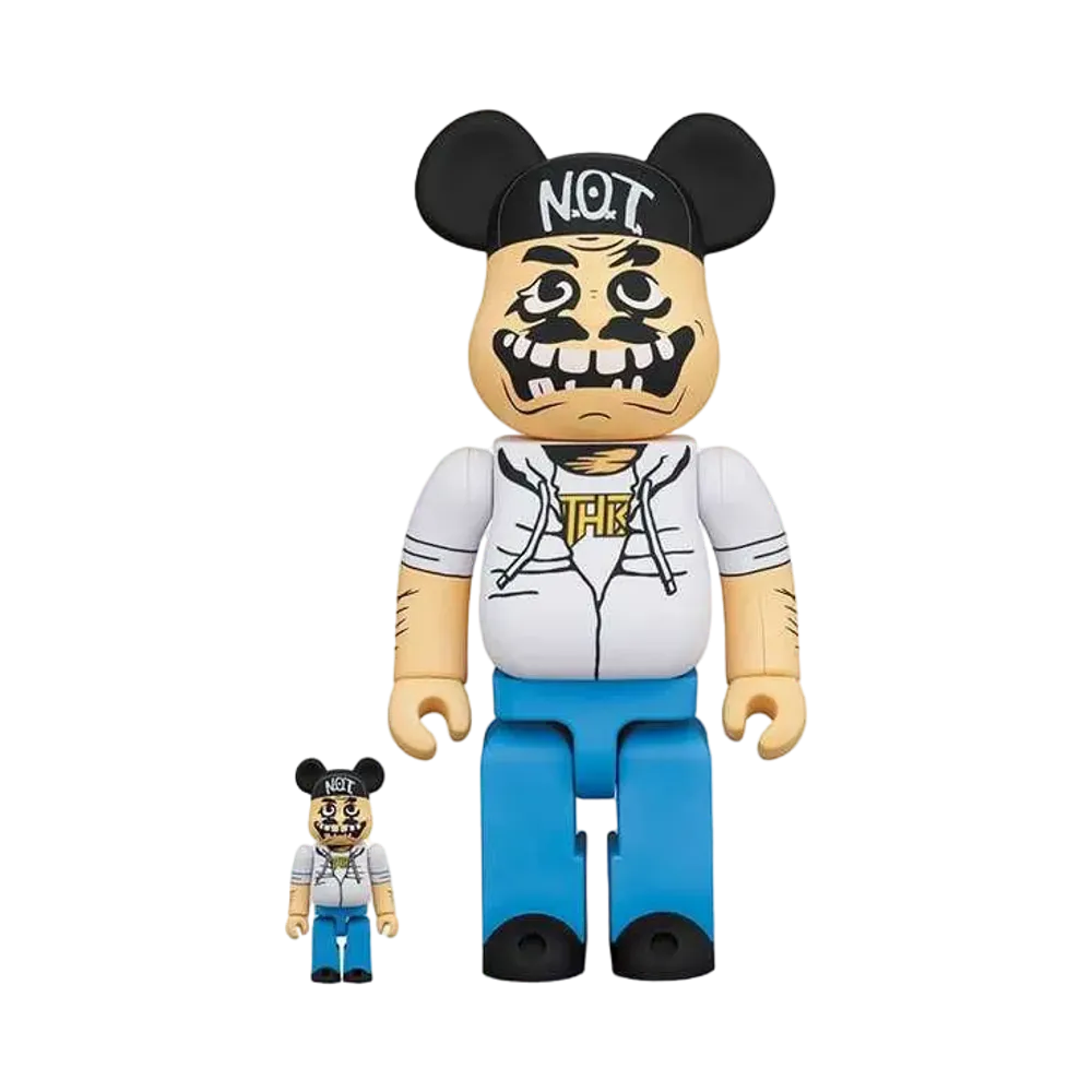 Bearbrick ANTHRAX “NOTMAN” 100% & 400%