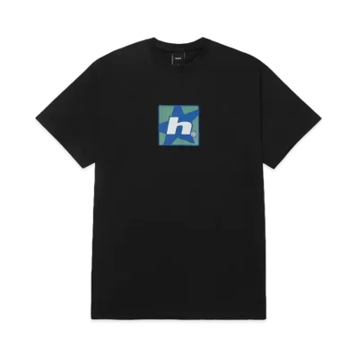 HUF H Star Tee "Black"
