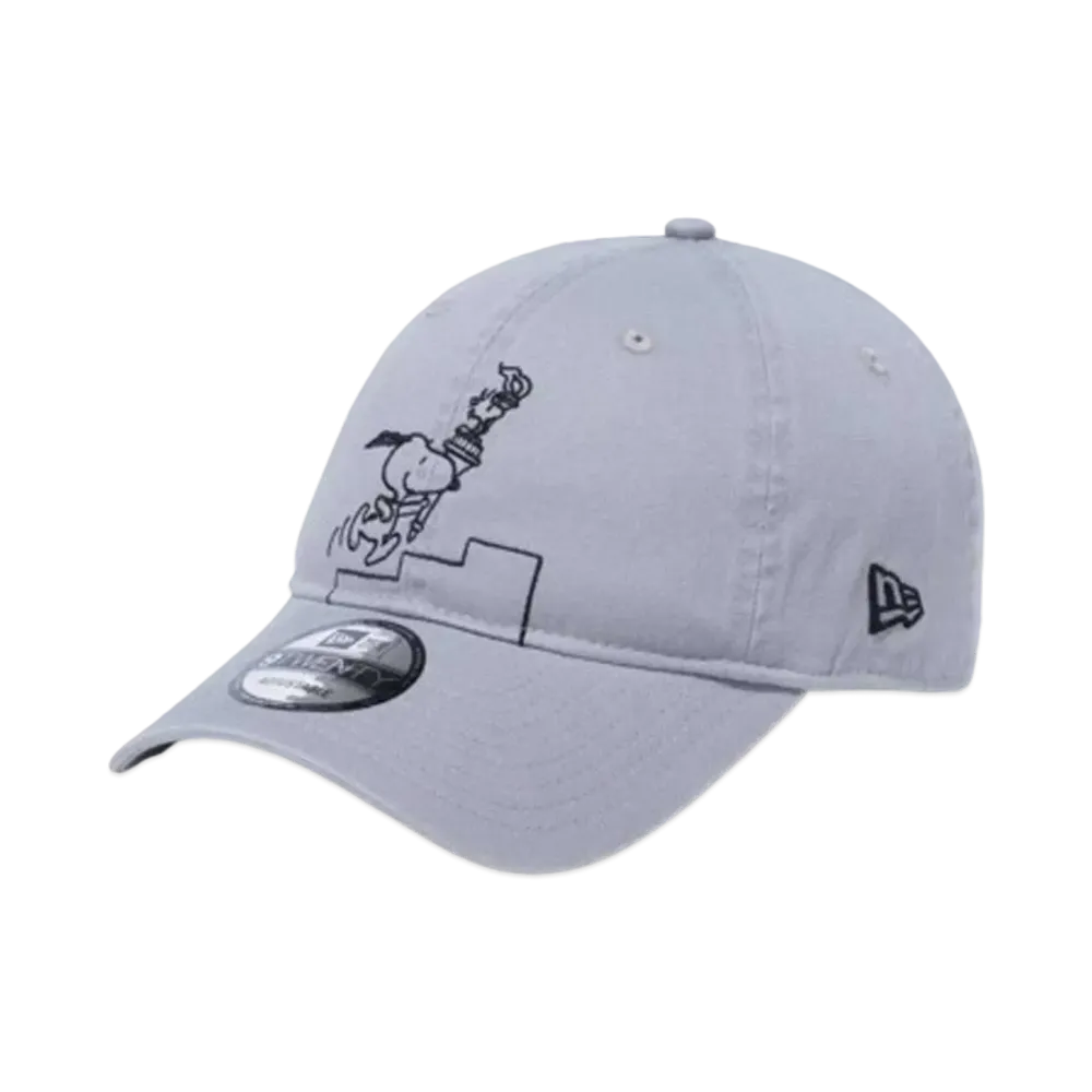 NEW ERA x PEANUTS 9Twenty Snoopy Woodstock Seika "Grey"