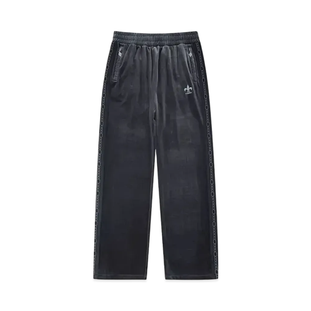 SUPPLIER Velvet Track Pants "Grey"